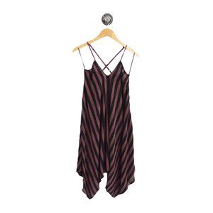 O'Neill Striped Handkerchief Hem Dress #123-526